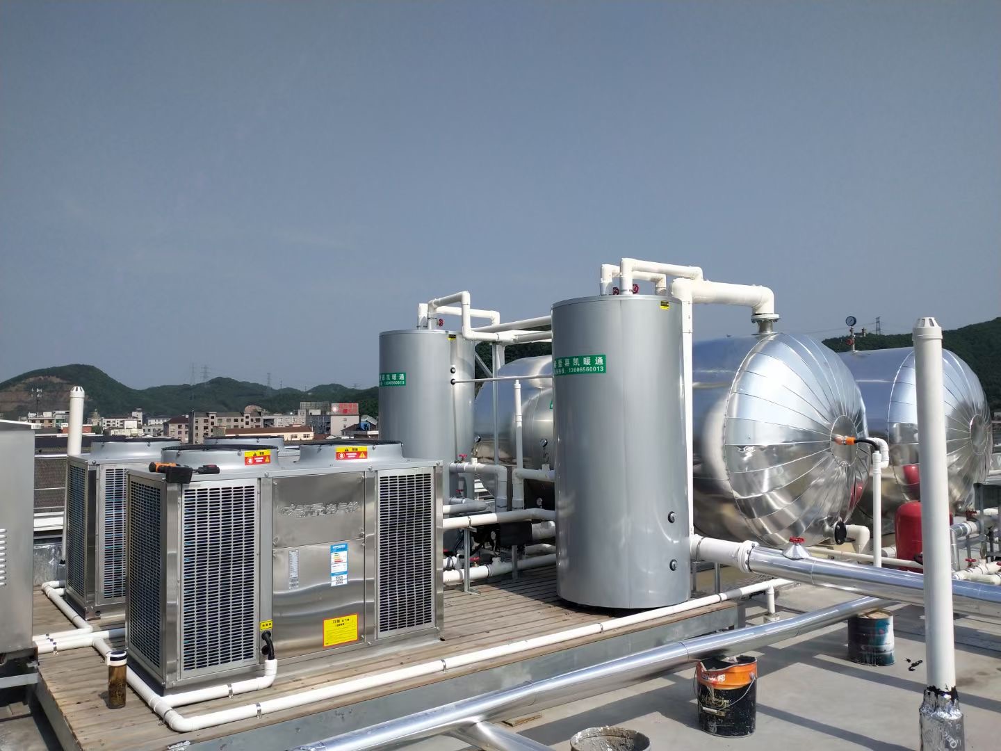 諸暨上市公司2噸承壓熱水系統